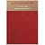 DESIGNER BLÖCKE  / DESIGNER PAPER Glitterkarton,10 Bogen, rot
