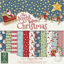 Designer paper block Christmas