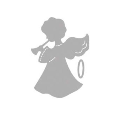 Spellbinders und Rayher Puncionar e gravação em relevo modelos: Anjo