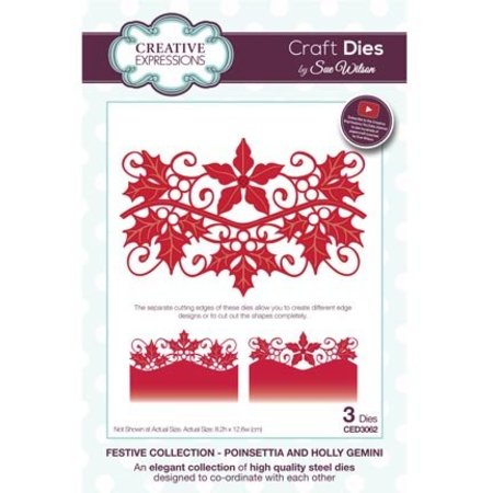 Creative Expressions Ponsen en embossing sjabloon: Borders