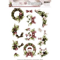 A4 Gestantzte Bilderbogen, Weihnachtsmotive