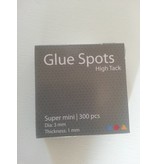 BASTELZUBEHÖR / CRAFT ACCESSORIES Mini points de colle, 3 mm de diamètre, 1 mm d'épaisseur, 300 pièces