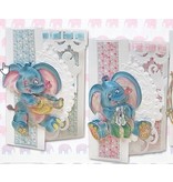 BASTELSETS / CRAFT KITS: Komplettes Kartenset: Elifant Parade