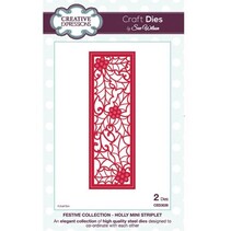 Poinçonnage et gaufrage modèle: Holly Mini bandelette