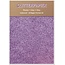 DESIGNER BLÖCKE  / DESIGNER PAPER Glitter cardboard, iridescent, 10 sheets, Lilac