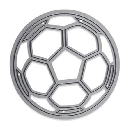 TONIC Punching and embossing template: Soccer