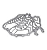 TONIC Stamping and embossing folder: sports shoes