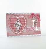 TONIC Punching and embossing template: nostalgic keyhole