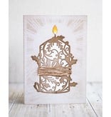 TONIC Cutting and embossing / template: nostalgishe candle