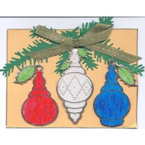 Starform sticker, Christmas ball