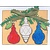 Sticker pegatina Starform, bola de Navidad