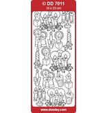 Sticker Etiquetas, velas