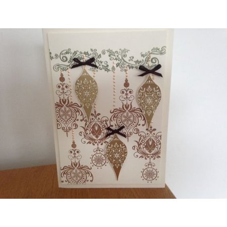 STEMPEL / STAMP: GUMMI / RUBBER Rubber stamp, Indigo, Christmas balls