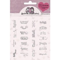 Yvonne Creations - Stamps - Love - Text