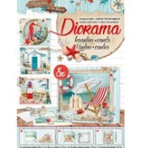 Bücher und CD / Magazines A4 map book, Summer At The Beach nr.02