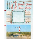 Bücher und CD / Magazines A4 map book, Summer At The Beach nr.02