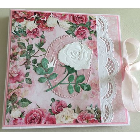 Wild Rose Studio`s A6 Transparent frimerker, roser
