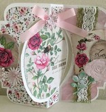 Wild Rose Studio`s A6 sellos transparentes, rosas