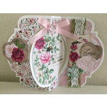 A6 sellos transparentes, rosas