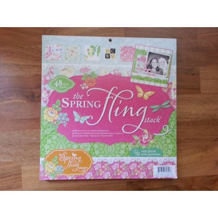 DCWV und Sugar Plum Designer Block, The Spring Fling