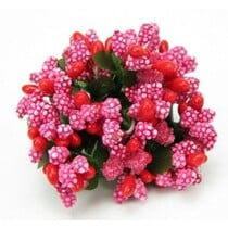 Mini Blumchen, red, vintage