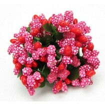 Mini Blumchen, rojo, vintage