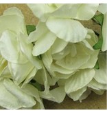 BLUMEN (MINI) UND ACCESOIRES Buketter af blomster, hvid, vintage look