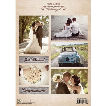 Nellie snellen A4 broadsheet, matrimonio