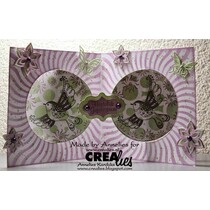 Punching and embossing template: for card design