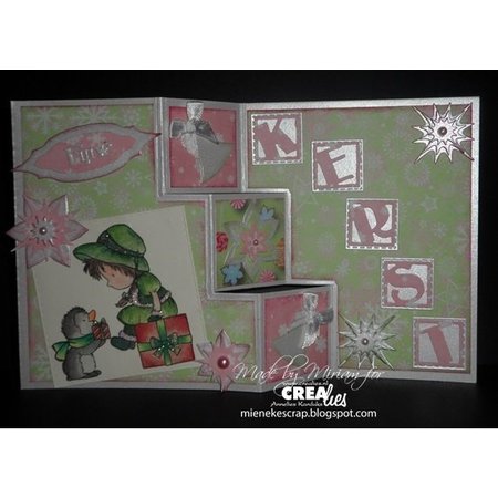 Crealies und CraftEmotions Troquelado y estampado en relieve plantilla: para el diseño de tarjetas