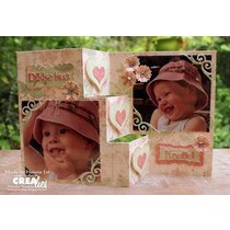 Punching and embossing template: for card design