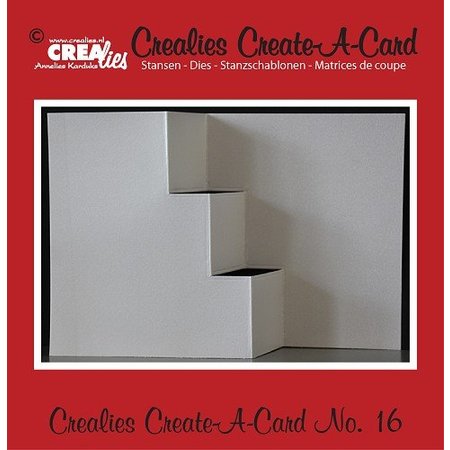 Crealies und CraftEmotions Bokse og preging mal: for kort design