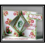 Crealies und CraftEmotions Punching and embossing template: for card design