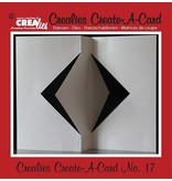Crealies und CraftEmotions Puncionamento e gravação de modelo: para o projeto do cartão