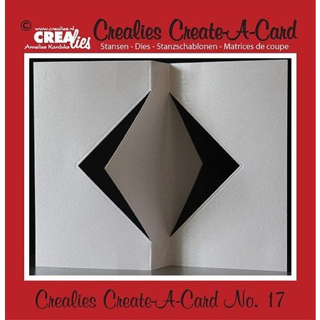 Crealies und CraftEmotions Stanz- und Prägeschablone: für Kartengestaltung