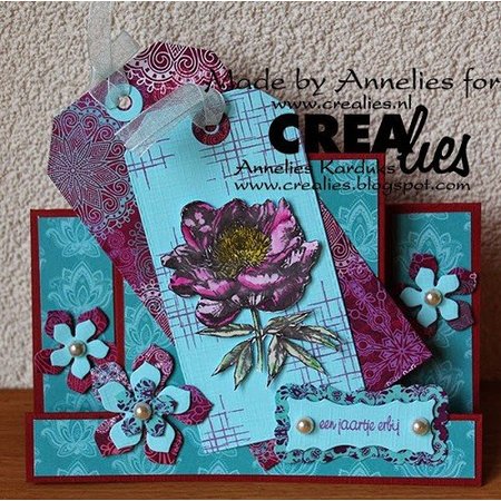 Crealies und CraftEmotions NUEVO: muere el corte de metales, para Pop-Up Tarjetas!