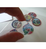 BASTELZUBEHÖR / CRAFT ACCESSORIES Epoxy Sticker, ø 3,0 cm