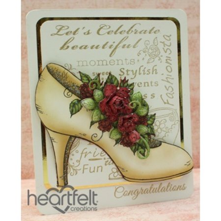 Heartfelt Creations aus USA neu im Sortiment, "All Glammed Up Shoe"