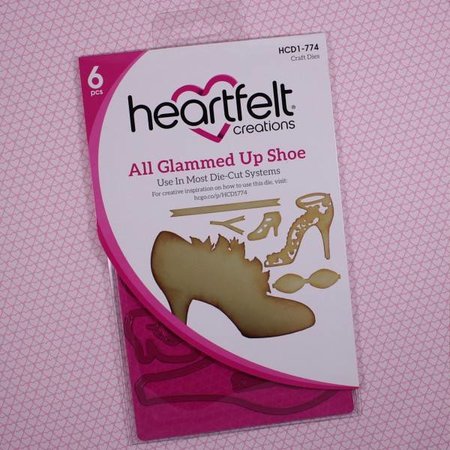 Heartfelt Creations aus USA Nieuw in het assortiment, "All glammed Shoe"