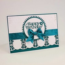 Cameo Silhouette stamping and embossing stencil of Tonic!
