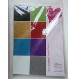 DESIGNER BLÖCKE  / DESIGNER PAPER A4 pad carta glitter