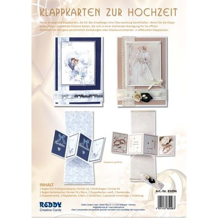 BASTELSETS / CRAFT KITS: Klappkarten Set Hochzeit