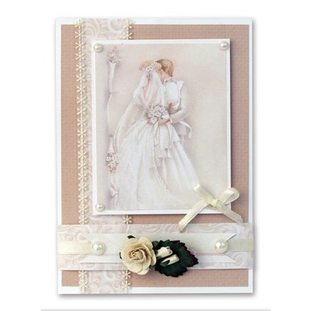 BASTELSETS / CRAFT KITS: Klappkarten Set Hochzeit