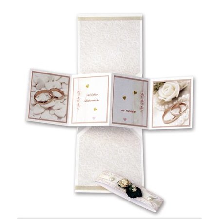 BASTELSETS / CRAFT KITS: Notecards Set Wedding