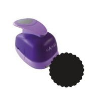Punches: Round with serrated edge