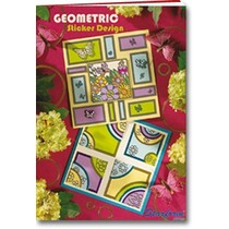 A5 projektmappe: Geometrisk Sticker Design