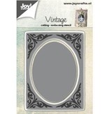 Joy!Crafts und JM Creation Punching and embossing templates: vintage frame, ovals