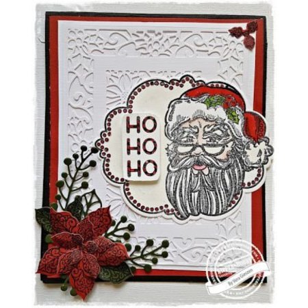 Creative Expressions Rubber stamp: Christmas Theme