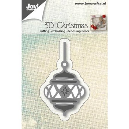 Joy!Crafts und JM Creation Poinçonnage et gaufrage modèles: Boule de Noël 3D