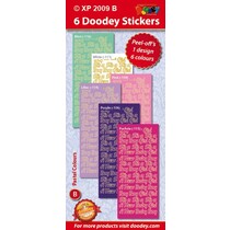 Ziersticker, texto bebê